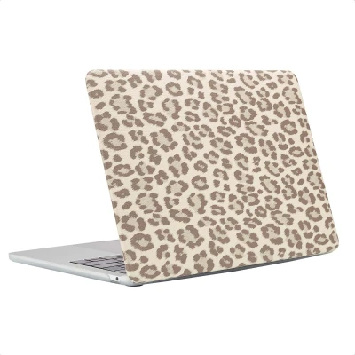 Afbeelding van Selencia Sabi Cover / Hardcase MacBook Air 15 Inch (2023 2024 M3 Chip 2025 M4 Chip) Kunstleder Soft Ivory