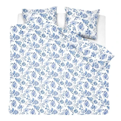 Afbeelding van Dekbedovertrek Cinderella Glorie Blue Percal 200 x / 220 cm 2 Persoons
