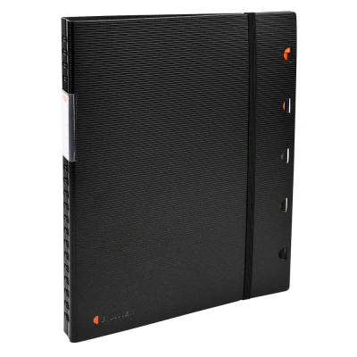 Afbeelding van Exacompta 85334E showmap exaview van PP met 30 hoezen exactive, formaat DIN A4, zwart