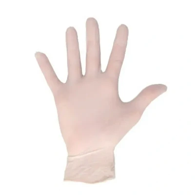Afbeelding van Latex Handschoenen CMT Poedervrij Wit Maat S