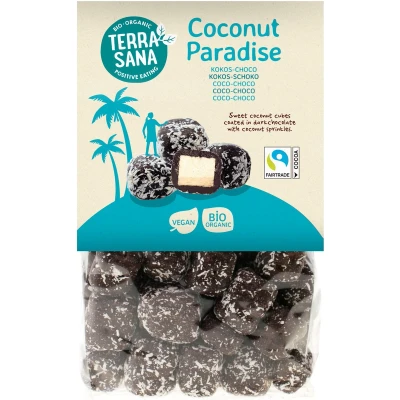 Afbeelding van Terrasana Coconut Paradise Choco Bio, 150 gram
