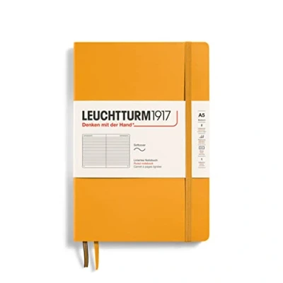 Afbeelding van Leuchtturm1917 A5 Medium Notitieboek lined Rising Sun softcover