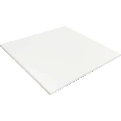 Afbeelding van Oviala Vierkant gelamineerd tafelblad 60 x cm wit