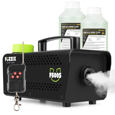 Afbeelding van Fuzzix F500S Party Rookmachine 500 Watt draadloze afstandsbediening