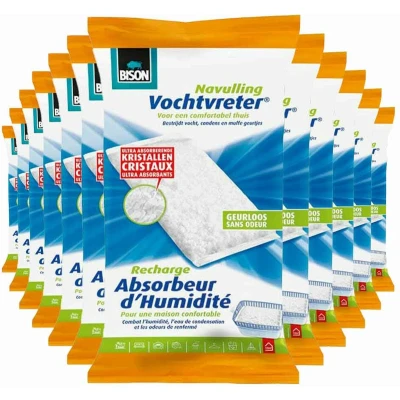 Afbeelding van 12x Bison Vochtvreter Navulzak 450 gr
