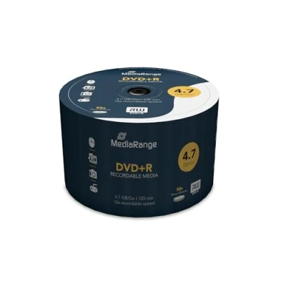 Afbeelding van DVD+R MediaRange 4.7GB120min 16x speed 50 stuks