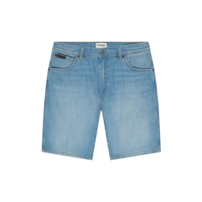 Afbeelding van Wrangler Texas Jeansshort, Heren, Maat: 33, Slate shade