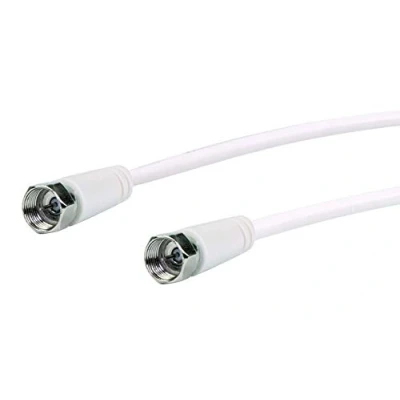 Afbeelding van Schwaiger KVC299 052 coax kabel 10 m F Wit