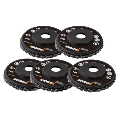 Afbeelding van Worx Schuurwielset Voor Makerx K60 5 Stuks