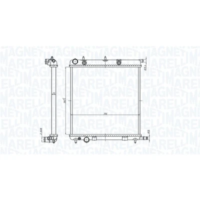 Afbeelding van Magneti Marelli Radiateur 350213819000