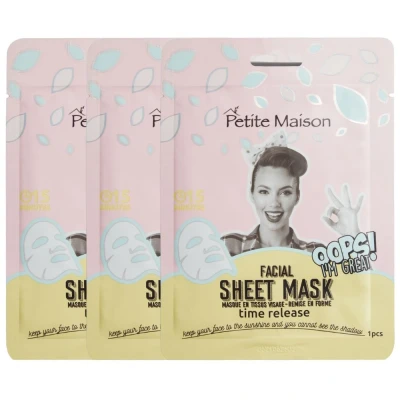 Afbeelding van Petite Maison Time Release Facial Sheet Mask 25ml