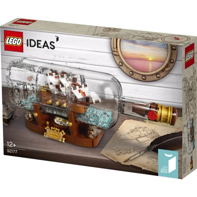 Afbeelding van LEGO Ideas Schip in een fles 92177