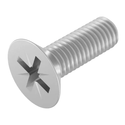 Afbeelding van SECCARO Verzonken schroef M5 x 16 mm, roestvrij staal V2A VA A2, DIN 965, kruiskop/PZ, volledige schroefdraad, 20 stuks