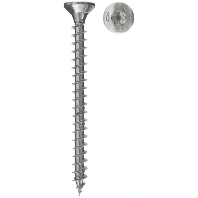 Afbeelding van Fischer Spaanplaatschroef 3.5x35mm RVS A2 TX10 (200 stuks)