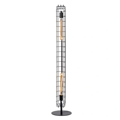 Afbeelding van Lucide LATTICE Vloerlamp 2xE27 Zwart