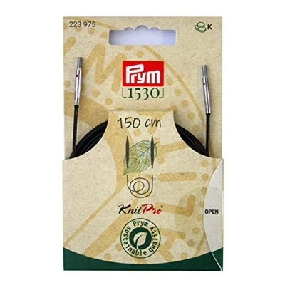 Afbeelding van Prym 223985 touw &amp; accessoires voor rondbreinaalden NATURAL 150 cm rondbreinaald, metaal, meerkleurig