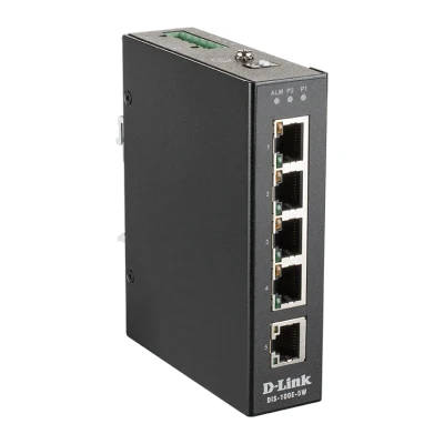 Afbeelding van D Link DIS 100E 5W, Unmanaged, L2, Fast Ethernet (10/100), Full duplex