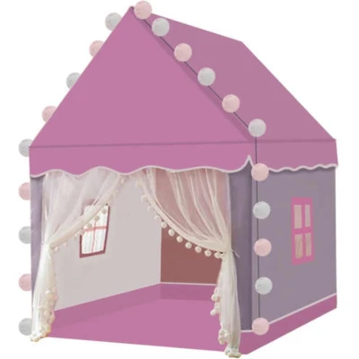 Afbeelding van Kruzzel Kinder Speeltent in Roze Magische Speelruimte met LED Verlichting