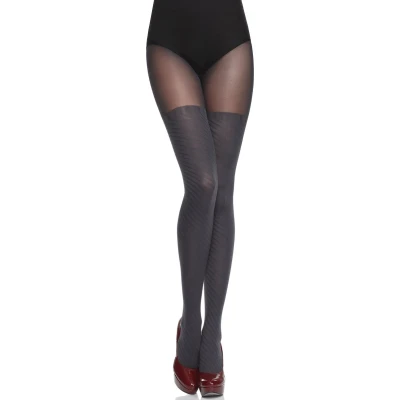 Afbeelding van Merry Style Dames Panty 60 DEN Halsterloos Polyamide MS GB 355 Grafiet S