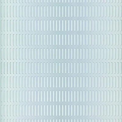 Afbeelding van Alberts 466848 Geperforeerde plaat sleuf aluminium, zilverkleurig geanodiseerd 250 x 500 0,8 mm