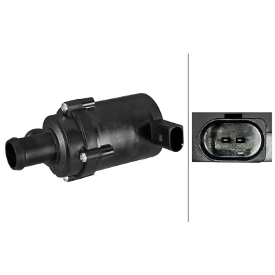 Afbeelding van Hulpwaterpomp (koelwatercircuit) HELLA 8TW 358 304 581