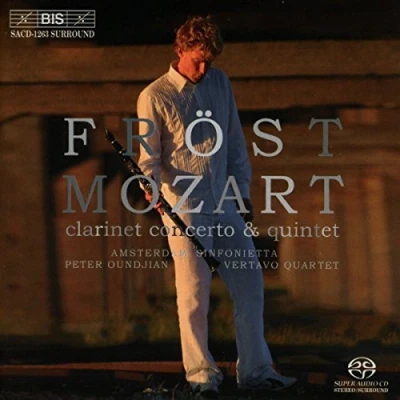 Afbeelding van Martin Fröst, Vertavo String Quartet, Amsterdam Sinfonietta, Peter Oundjian Mozart: Clarinet Concerto &amp; Quintet (Super Audio CD)