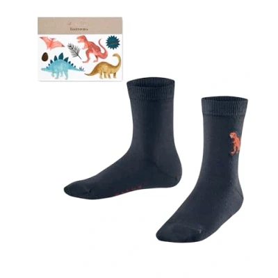 Afbeelding van Falke Sokken Space blue voor kinderen, Maat: 27 30,