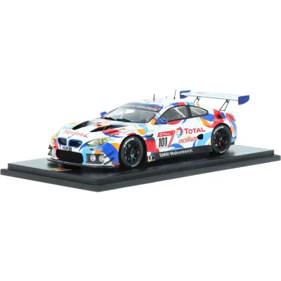 Afbeelding van BMW M6 GT3 Spark Modelauto 1:43 2021 Christian Krognes / Jörg Müller David Pittard Ben Tuck