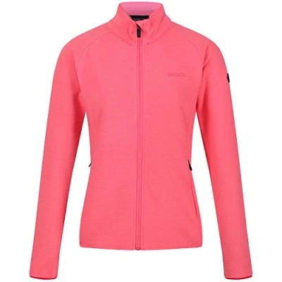 Afbeelding van De Regatta Nevona Midlayer jas dames softshell stretch Roze