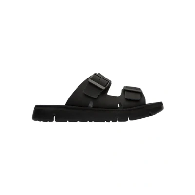 Afbeelding van Camper HELLO/ORUGASAND Muiltjes, Dames, Maat: 38, Black Leer/ synthetisch