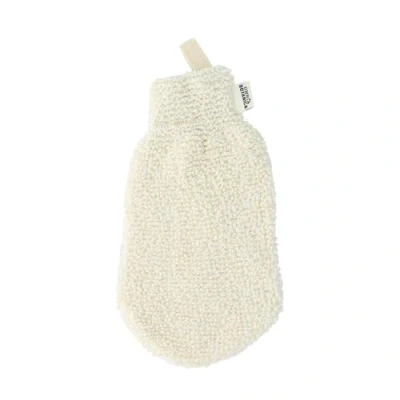 Afbeelding van OMNIA BOTANICA zachte handschoen van bamboevezels lichaamsmassage perfecte reiniging de huid badhandschoen spa peeling