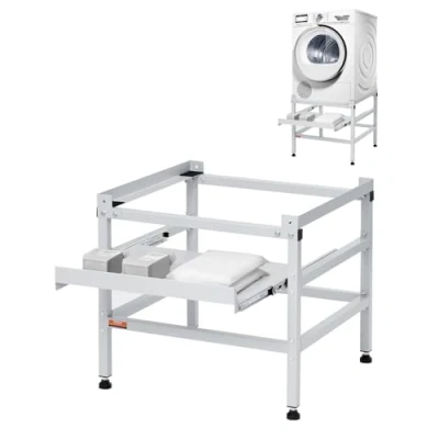 Afbeelding van VEVOR Wasmachine Onderstel Droger Onderbouw Voetstuk 640x635x615mm 136kg