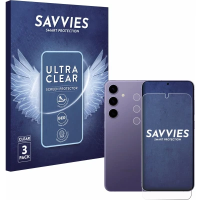 Afbeelding van Savvies Screenprotector voor Samsung Galaxy S24 Plus (Voor+Camera) Folie Beschermfolie transparant (6 Stuks)