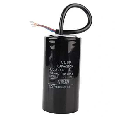 Afbeelding van 450V 300uf condensator, CD60 Startcondensator, filmmotor geschikt voor waterpomp en motor enz