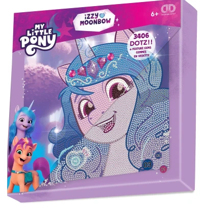 Afbeelding van Diamond Dotz My Little Pony Izzy Moonbow Painting 3.406 28x28 cm