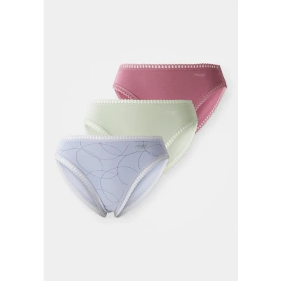 Afbeelding van Sloggi 3P GO Crush High Leg Briefs Versch. kleure 2 katoen Small Dames