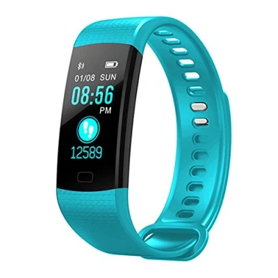 Afbeelding van Smart Fit Sport Kleur Fitness Tracker met Hartslagmeter Slaapmonitor Kleurenscherm Bluetooth Horloge Activiteit Waterdichte Stap Teller Stappenteller en Calorie (GROEN)