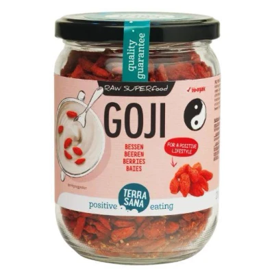 Afbeelding van Terrasana Raw goji bessen in glas 200 g