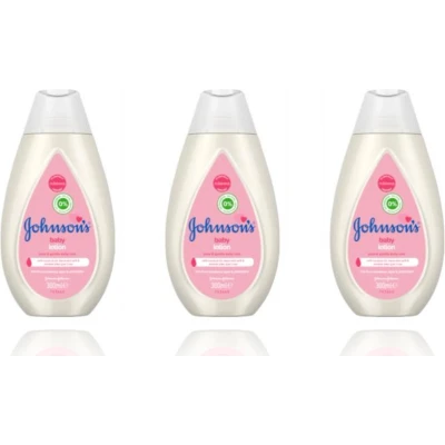 Afbeelding van 3x Johnson’s Baby Lotion 300ml kopen? Nu in de aanbieding bij Voordelig Inslaan!