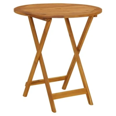 Afbeelding van Tuintafel inklapbaar 70 cm massief acaciahout