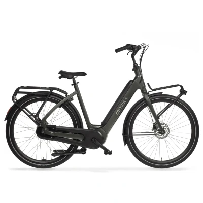 Afbeelding van Cortina E Common INT Family Bosch ActiveLine+ MM 2024 Dames Elektrische Fiets bike Black Graphite 61 Cm + 250.00 Inruilkorting