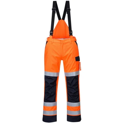 Afbeelding van Portwest broek modaflame rain arc oranje marine