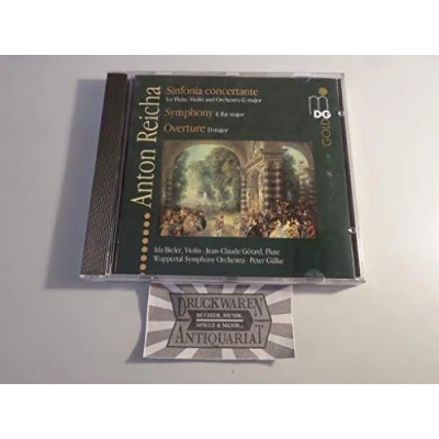 Afbeelding van Ida Bieler, Wuppertal Symphony Orchestra, Peter Gülke Reicha: Sinfonia Concertante, Symphony, Overture (CD)