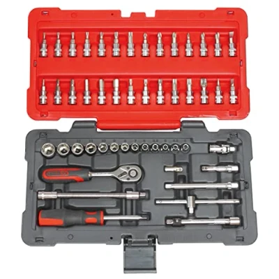 Afbeelding van KS Tools ULTIMATE® 922.0650 dopsleutelset en accessoires, 1/4 inch, 50 delig