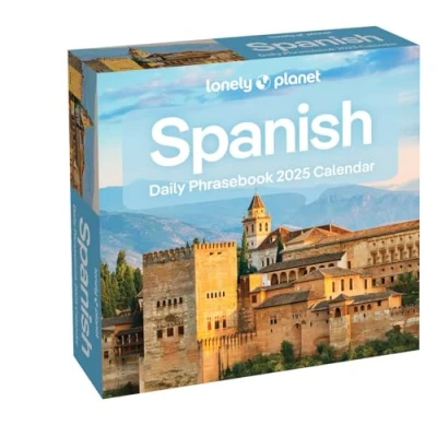 Afbeelding van Lonely Planet: Spanish Phrasebook 2025 Day To Calendar