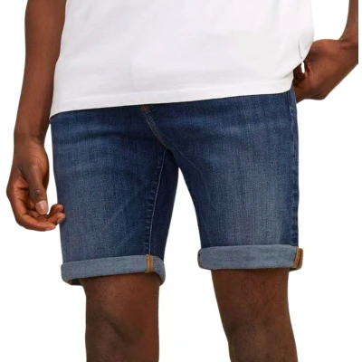 Afbeelding van Jack &amp; Jones Jjirick Jjfox Jeansshort, Heren, Maat: Small, Denim