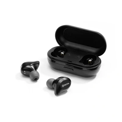 Afbeelding van Boya Bluetooth Draadloze Stereo Oordopjes BY AP1 Zwart