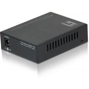 Afbeelding van LevelOne GVT 2010 Zwart netwerk media converter