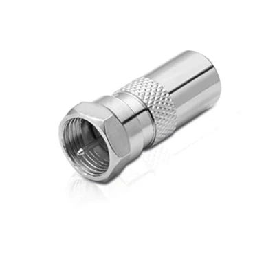 Afbeelding van adaptare 60112 Sat/TV adapter (F stekker/IEC coax stekker)