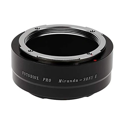Afbeelding van Fotodiox Pro Lens Mount Adapter Compatibel met Miranda (MIR) Lenzen naar Sony E Camera&#039;s